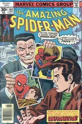 Buy Amazing Spider-Man #169 VG 1977 Stock Image Low Grade • 8.30£