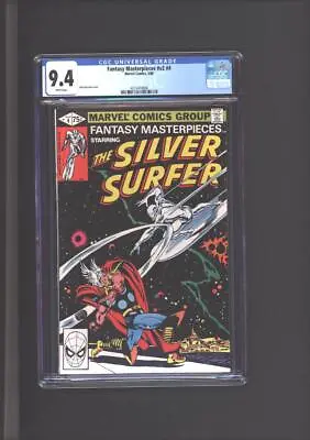 Buy Fantasy Masterpieces #v2 #4 CGC 9.4 John Buscema Silver Surfer Cover 1980 • 102.77£