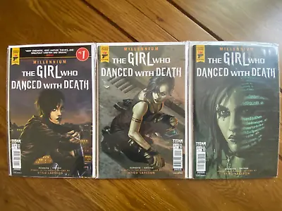 Buy The Girl Who Danced With Death #1 2 3 2018 Hard Case Crime Titan Vfn-nm • 15£