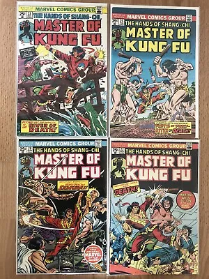 Buy MASTER OF KUNG FU # 20, 22, 23 And 25 BRONZE AGE MARVEL PAUL GULACY • 20£