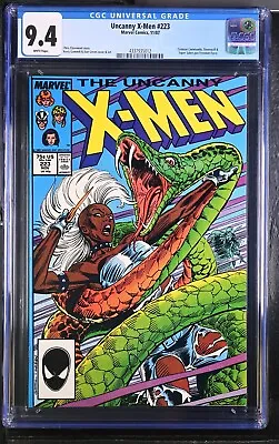 Buy Uncanny X-Men #223 CGC 9.4 - 1987, Marvel Comics • 44.45£