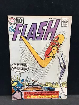 Buy Flash #124, DC 1961 Capt. Boomerang, Elongated Man, Infantino Art • 157.75£