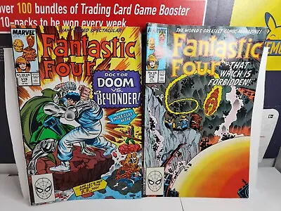 Buy Fantastic Four #316 & #319 Marvel Comics - Origin Of The Beyonder • 15£