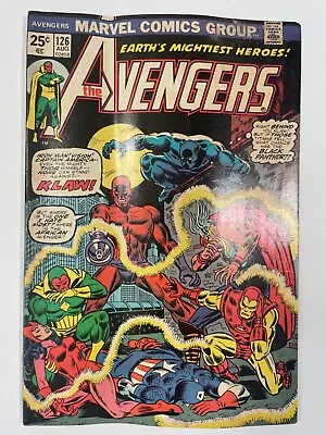 Buy The Avengers Vol. 1 #126 - 1974 • 12.01£