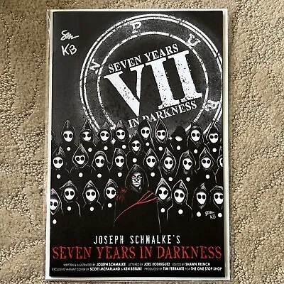 Buy Seven Years In Darkness #1 McFarland+Berube Variant Schmalke LTD 100 Gitd Remark • 31.87£