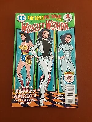 Buy DC RETROACTIVE: WONDER WOMAN - THE '70s # 1 (DC Comics, Sept 2011)  • 4.34£