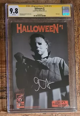 Buy Halloween #1 CGC 9.8 Signed John Carpenter Photo Variant (2000) SS Collector's  • 1,099.99£