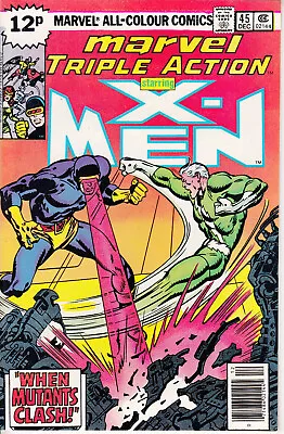 Buy Marvel Triple Action, #45, 1978, Avengers, X-Men, Gary Friedman, Don Heck • 2.75£