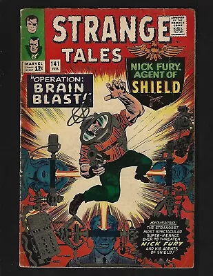 Buy Strange Tales #141 VG+ Kirby Nick Fury SHIELD Dr Strange Dormammu 1st Mentallo • 11.86£