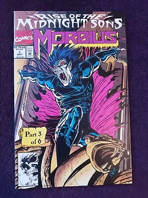 Buy Comics: Rise Of The Midnight Sons 1 Morbius 1992 Without Poster. • 15£