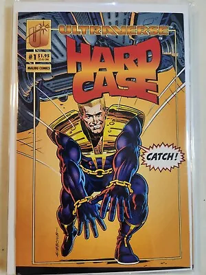 Buy Hard Case #1 MALIBU COMIC BOOK 8.5 AVG V34-14 • 7.12£