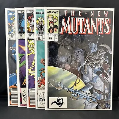 Buy New Mutants Lot #’s 63 65 66 67 68 Marvel (B33-14) • 15.88£