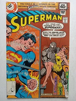 Buy Whitman Superman #331 Bronze Age 1979 DC Comic Book Lana Lang Master Jailer • 9.52£
