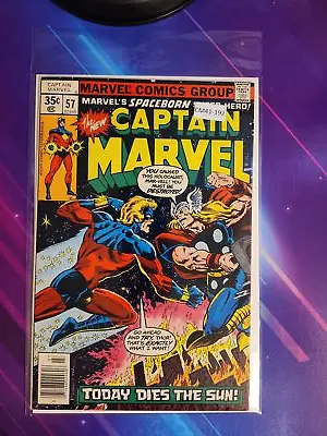 Buy Captain Marvel #57 Vol. 1 9.2 Newsstand Marvel Comic Book Cm41-192 • 22.49£