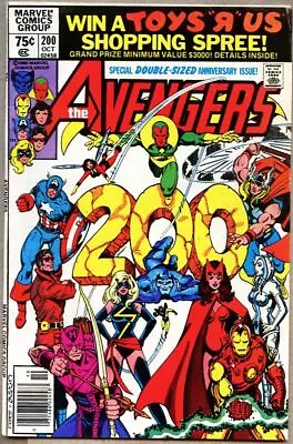 Buy Avengers #200-1980 Fn- 5.5 George Perez Terry Austin Giant-Size • 12.05£