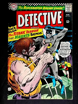 Buy Detective Comics #349, FN 5.5 Batman Joe Kubert Cover Art • 31.59£