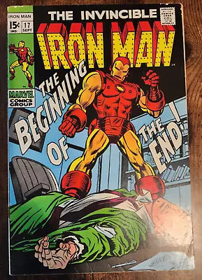 Buy IRON MAN #17 First Madam Masque! 1969 All 1-332 Issues Listed! (6.5) Fine+ • 23.27£