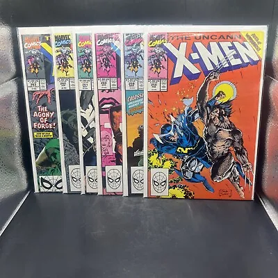 Buy Uncanny X-Men #’s 258 259 260 261 262 & 263 Marvel Comics 6 Book Lot. (B42)(20) • 20.10£
