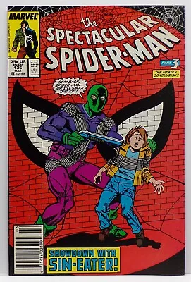 Buy Spectacular Spider-Man #136 (Newsstand) Death Of Sin-Eater • 4.15£