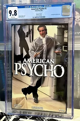 Buy American Psycho #1 CGC 9.8 LE Variant Cover G Still Patrick Bateman Huey Lewis • 158.11£