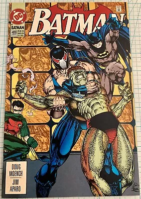Buy Batman #489 High Grade NM 2nd Appearance Bane 1st Azrael As Batman 1993 DC Comic • 15.98£