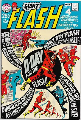 Buy Flash #187, DC 1969 Giant Issue, All Carmine  Infantino Art VF- • 31.62£