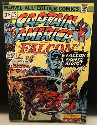 Buy CAPTAIN AMERICA #177 Comic Marvel Comics Bronze Age • 8.03£