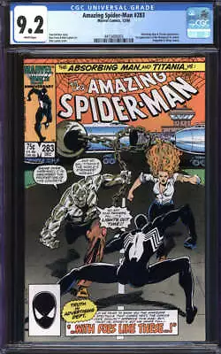 Buy Amazing Spider-man #283 Cgc 9.2 White Pages // Marvel Comics 1986 • 39.98£