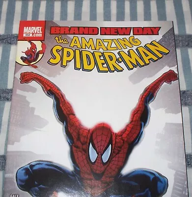 Buy The Amazing Spider-Man #552 Brand New Day From May 2008 In VF+ Condition DM • 14.22£