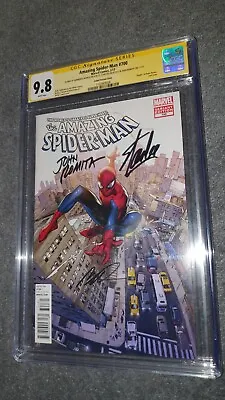 Buy Amazing Spider-Man 700 CGC 9.8 Stan Lee John Romita Signed COIPEL VARIANT RARE • 1,500£