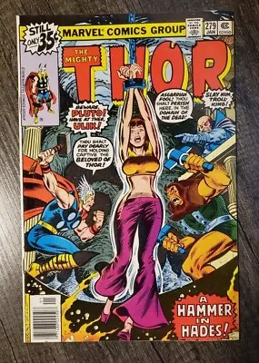 Buy The Mighty Thor # 279 Jane Foster 1979 Marvel Comics HIGH GRADE • 18.64£