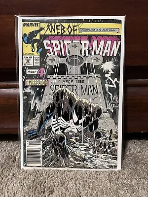 Buy Web Of Spiderman #32 Marvel Comics 1987 Newsstand Variant • 39.98£