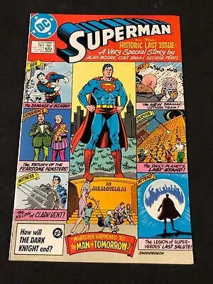 Buy DC Comics Superman #423 Key Last Issue Alan Moore VF-NM 1986 • 19.85£
