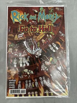 Buy Oni Press Inc. Rick And Morty Go To Hell #1 Cover B Smith • 15.45£