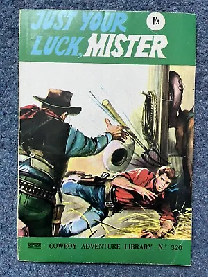 Buy Cowboy Adventure Library Comic No. 320 Just Your Luck Mister • 3.49£