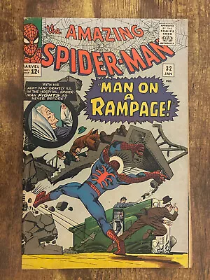Buy Amazing Spider-Man #32 - BEAUTIFUL - Marvel Comics 1966 • 8.45£