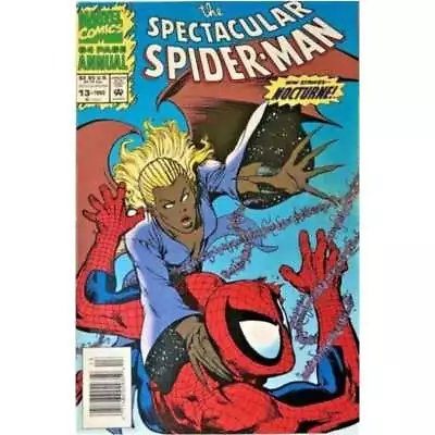 Buy Spectacular Spider-Man (1976 Series) Annual #13 Newsstand In NM +. [l| • 10.96£