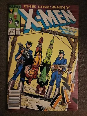Buy Uncanny X-Men (1963) #236 Newsstand Genosha. Box O • 7.92£