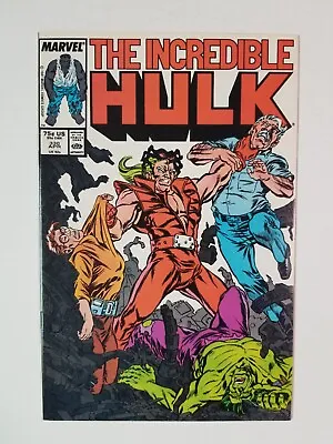 Buy Incredible Hulk #330 (1987 Marvel Comics) First Todd McFarlane Cover Art ~ VF+ • 20.27£