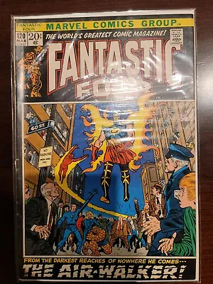 Buy Fantastic Four 120, 1972, 1st Appearance Of Air-Walker (Gabriel Lan) • 55.29£