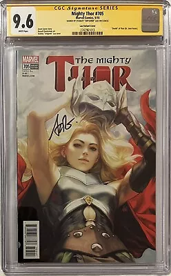 Buy The Mighty Thor #705 CGC 9.6 SS Stanley Artgerm Cover! Death Of Jane Foster Thor • 159.90£