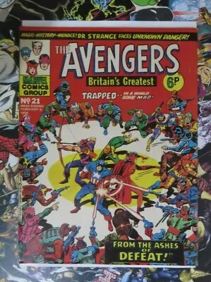 Buy Avengers #21, 22 FN+ Marvel UK 1974 • 9.95£