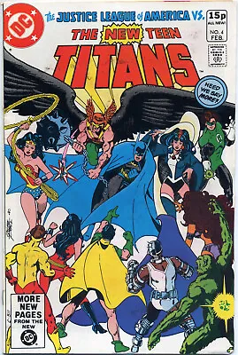 Buy New Teen Titans #4 (dc 1981) Vf/nm First Print • 14.99£