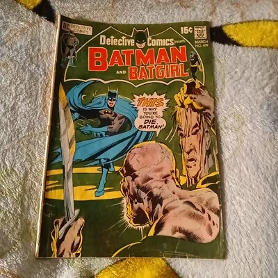 Buy Detective Comics 409 Batman Batgirl DC 1971 Bronze Age Superhero Comic Book  • 14.11£