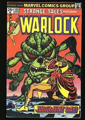 Buy Strange Tales #180 VG+ 4.5 1st Appearance Gamora! Pip The Troll! Marvel 1975 • 42.90£