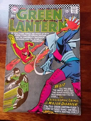 Buy Green Lantern 43 With The Flash  -Fine-middle Page Detatched • 15£