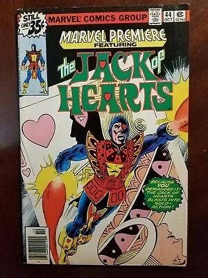 Buy Marvel Premiere Featuring Jack Of Hearts #44 Marvel Comics 1979 • 6.34£
