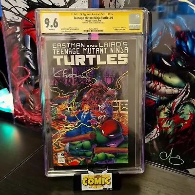 Buy Teenage Mutant Ninja Turtles #9 CGC SS 9.6 🔑 1st Cover App Of Splinter 1986 • 169.95£