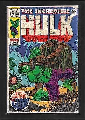 Buy Incredible Hulk #121 (1969): 1st Appearance And Origin Of The Blob! VG- (3.5)! • 14.92£