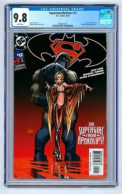 Buy Superman/Batman #12 CGC 9.8 (2004) - Darkseid, Supergirl & Wonder Woman App • 71.92£